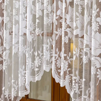 1 vnt. nauja bijūnų langų užuolaida svetainės ir miegamojo dekoravimui, šviesą praleidžianti ir privatumą sauganti personalizuota dekoratyvinė užuolaida