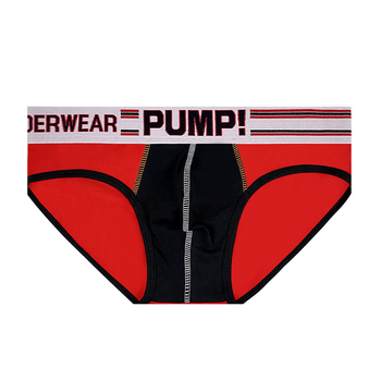 PUMP! Σέξι εσώρουχα για ηλικίες άνω των 18 ετών με χαμηλή μέση, ασορτί χρωματική παλέτα, συναρπαστικά κυρτά σέξι παντελόνια με τσέπη, ανδρικά σλιπ MP222
