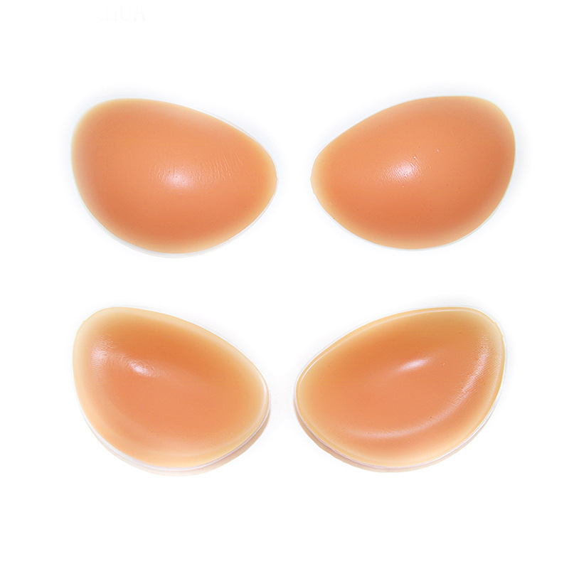 Nähtamatu silikoonist rinnapadi, väike rind, suurendatud, paksendatud sisetükiga ujumisriided, bikiinipesu, kolmemõõtmeline ülemine kronstein, naiste rinnapadi