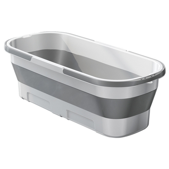 Πτυσσόμενος κουβάς σφουγγαρίστρας εργοστασιακής παρτίδας πυκνωμένος ανθεκτικός κουβάς πλυσίματος αυτοκινήτων εξωτερικού χώρου οικιακού ορθογώνιου φορητού πλαστικού κουβά μονού κουβά