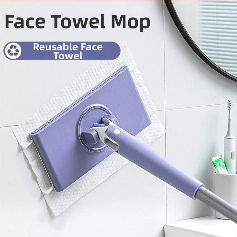 Μικρή σφουγγαρίστρα χωρίς χέρια, πλενόμενη πανί, τεμπέλης οικιακής χρήσης, χωρίς βρώμικο πλύσιμο χεριών, πετσέτα προσώπου, σφουγγαρίστρα επίπεδης σφουγγαρίστρας χονδρικής