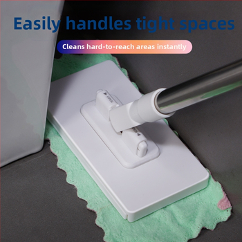 Πετσέτα προσώπου με αυτοκόλλητο πανί οικιακής χρήσης, υγρά μαντηλάκια για χαλαρή χρήση, σφουγγαρίστρα χωρίς χέρια, σφουγγαρίστρα καθαρισμού διπλής χρήσης, χονδρική