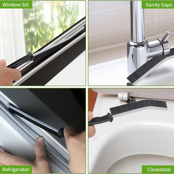 Set de 11 piese transfrontaliere pentru baie, toaletă, bucătărie, faianță, colț mort, perie pentru aragaz, perie pentru hotă