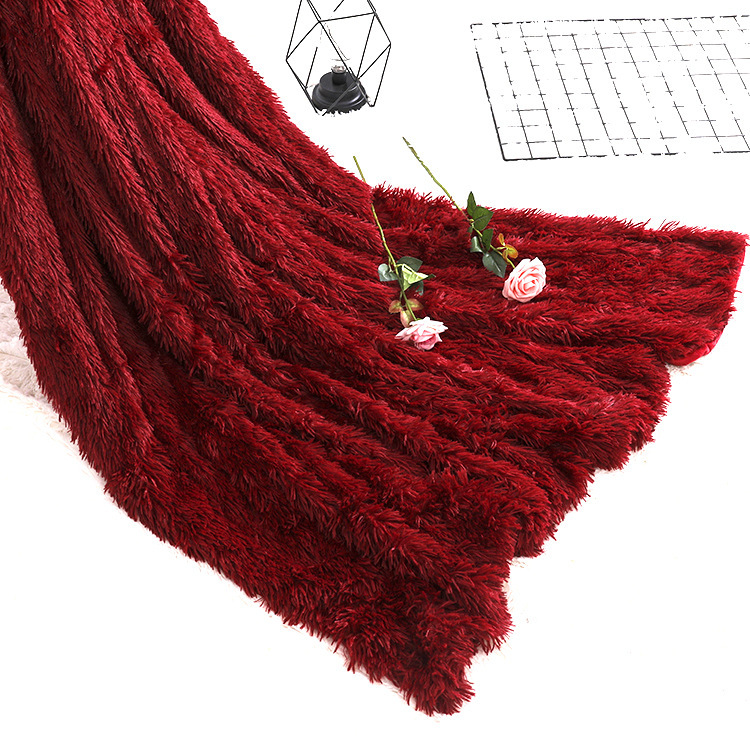 Tiesioginiai gamykliniai pardavimai, vientisos spalvos antklodės užvalkalas, kūrybingas trumpas pliušinis oro kondicionieriaus antklodė, rudens ir žiemos sutankinta dvigubo sluoksnio antklodė, didmeninė prekyba