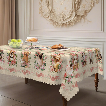 Τραπεζομάντιλο με στρογγυλό κόκορα, Διακόσμηση καλοκαιριού-άνοιξης, Πικνίκ και αυλή, Τραπεζομάντιλο από πολυεστέρα για πικνίκ, Τραπεζομάντιλο ηλίανθου