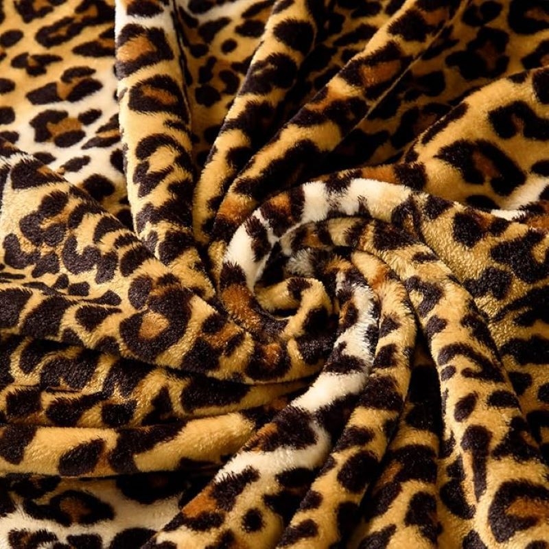 Pătură imprimată, vândută la vânzare cu Amazon, pătură moale, clasică, cu leopard, din flanel, comerț electronic, pentru o modă prietenoasă cu pielea