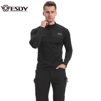 Esdy Tactical Frog Suit Ανδρική Μακρυμάνικη Στολή Καμουφλάζ Εξωτερική Στολή Εκπαίδευσης Βατράχων Γρήγορου Στεγνώματος Στολή Μάχης Ειδικών Δυνάμεων