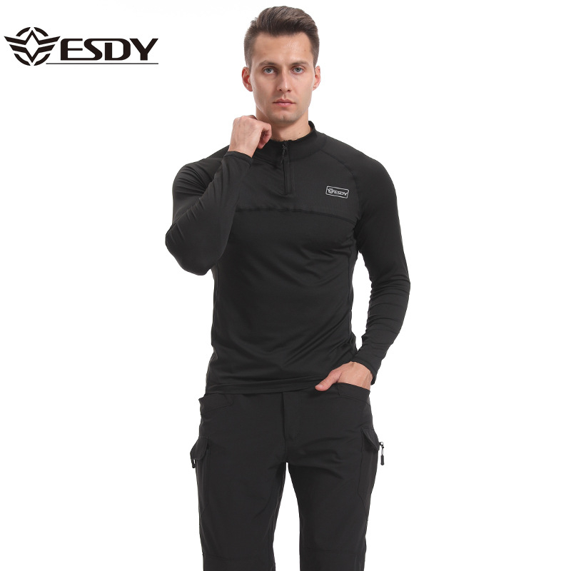 Esdy Tactical Frog Suit Ανδρική Μακρυμάνικη Στολή Καμουφλάζ Εξωτερική Στολή Εκπαίδευσης Βατράχων Γρήγορου Στεγνώματος Στολή Μάχης Ειδικών Δυνάμεων
