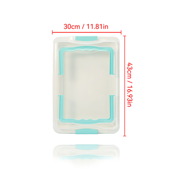 Εξωτερικός δίχρωμος ορθογώνιος αντικολλητικός δίσκος ψησίματος κέικ με καπάκι Εξωτερικός δίσκος ψητού κοτόπουλου με ψυγείο και αποθήκευση