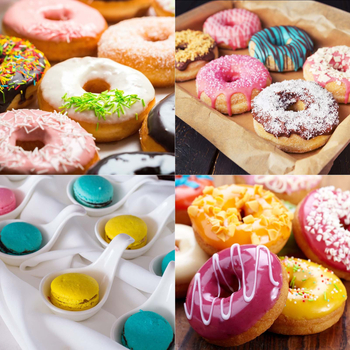 430 nerūdijančio plieno torto sausainių formos didmeninė spurgų pjaustymo forma su minkšta rankena apvali virtuvės kepimo presas