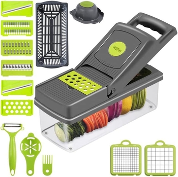 Multifunktsionaalne purustus-riiv köögikuubikuteks kartuliriiv salat köögiviljalõikur käsitsi kaabits