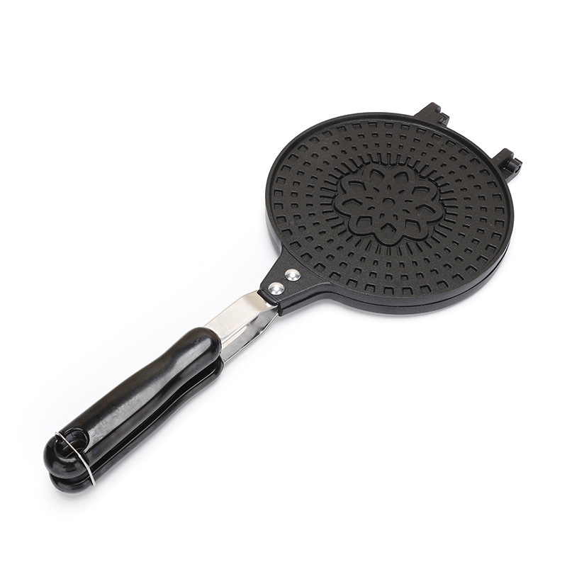 Tiesioginis gamyklinis tiekimas kepimui. Dvipusis „Love“ nepridegančios dangos vaflių malimo įrankiai. Vaflių puodas. Vaflių kepimo skarda.