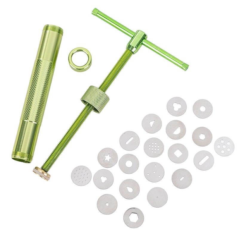 Ротационна преса за кал, фондан, дантелена преса за кал, ултра лека каменна пластмасова преса за глина