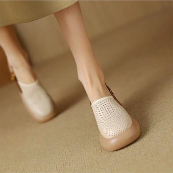 Jämedad kõrge kontsaga sandaalid rihmadega, retro kirjandusstiilis kinnised kingad naistele, 2025. aasta suvine uus mitmekülgne Jaapani sandaalid