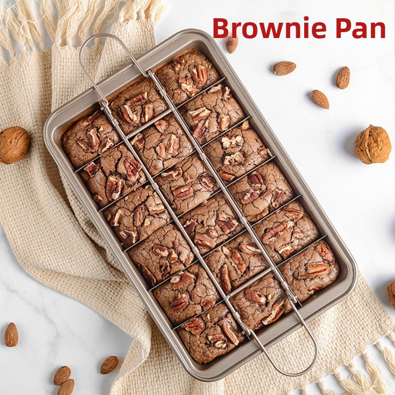 raktáron 18 db fehér, tömör aljú, négyzet alakú, tapadásmentes kenyérsütő forma, süteménysütő eszközök, brownie tepsi