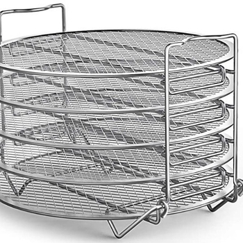 ALLIKAS tootja kiirkeetja õhufritüüri lisatarvikud piiriüleselt laos 304 roostevabast terasest viiekihiline aurutusrest kuivati rest