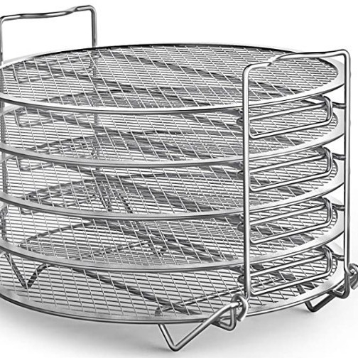 ALLIKAS tootja kiirkeetja õhufritüüri lisatarvikud piiriüleselt laos 304 roostevabast terasest viiekihiline aurutusrest kuivati rest