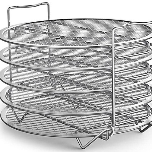 ALLIKAS tootja kiirkeetja õhufritüüri lisatarvikud piiriüleselt laos 304 roostevabast terasest viiekihiline aurutusrest kuivati rest