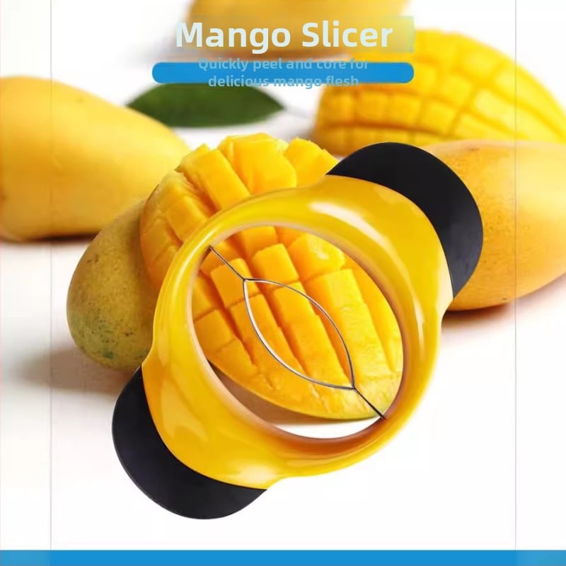 Daudzfunkcionāls augļu griešanas artefakts no nerūsējošā tērauda mango sadalītāja mājsaimniecības Apple sadalītāja rīks virtuves sīkrīkiem