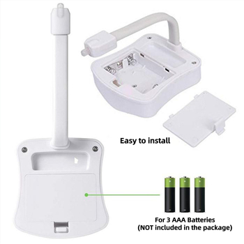 Διασυνοριακό, 8-χρώμα, 16-χρώμα, κρεμαστό φωτιστικό τουαλέτας με αισθητήρα, δημιουργικό φωτιστικό τουαλέτας με αισθητήρα ανθρώπινου σώματος, νυχτερινό φως