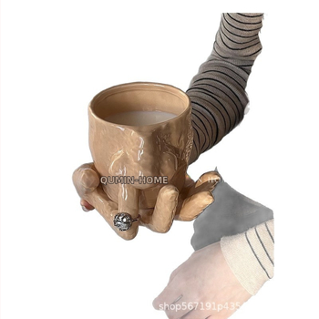 Δημιουργικό, εξατομικευμένο και ενδιαφέρον κεραμικό κύπελλο που ξεχωρίζει για τη μύτη, δώρα γενεθλίων για φίλους που κοροϊδεύουν, κούπα για το σπίτι, κύπελλο καφέ