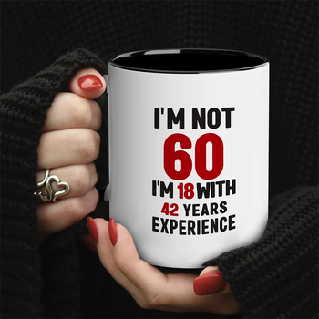 Väliskaubanduse disainilahenduse 60. sünnipäevakingitused naistele Palju õnne 60. aastapäevaks Kondishilast kruus