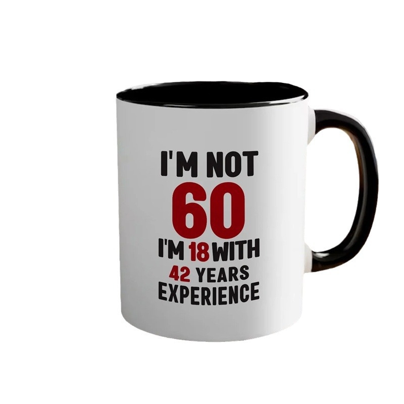 Väliskaubanduse disainilahenduse 60. sünnipäevakingitused naistele Palju õnne 60. aastapäevaks Kondishilast kruus