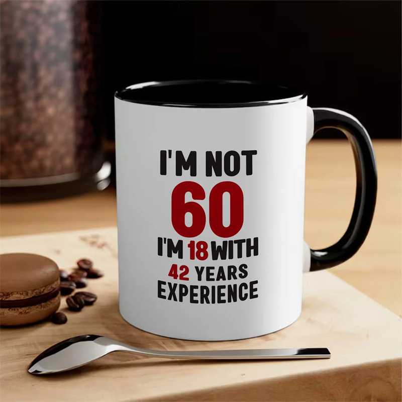 Väliskaubanduse disainilahenduse 60. sünnipäevakingitused naistele Palju õnne 60. aastapäevaks Kondishilast kruus