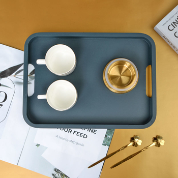 Bambukinis puodelis arbatos padėklas Morandi spalva namams viešbutis restoranas arbatos rinkinys padėklas stačiakampis duonos bambukinis padėklas kartos plaukai