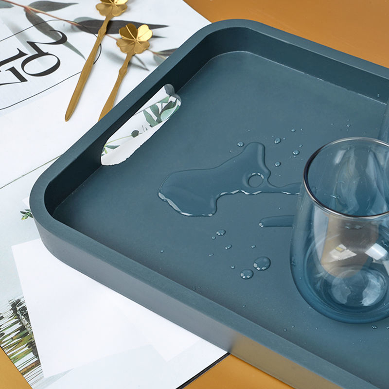 Bambukinis puodelis arbatos padėklas Morandi spalva namams viešbutis restoranas arbatos rinkinys padėklas stačiakampis duonos bambukinis padėklas kartos plaukai