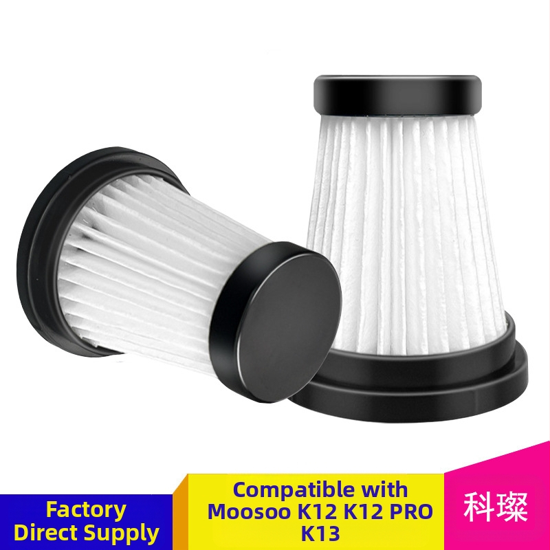 Alkalmas MOOSOO vezeték nélküli porszívóhoz K12/K12 pro/K13 Tartozékok Szűrőelem Haipa HEPA
