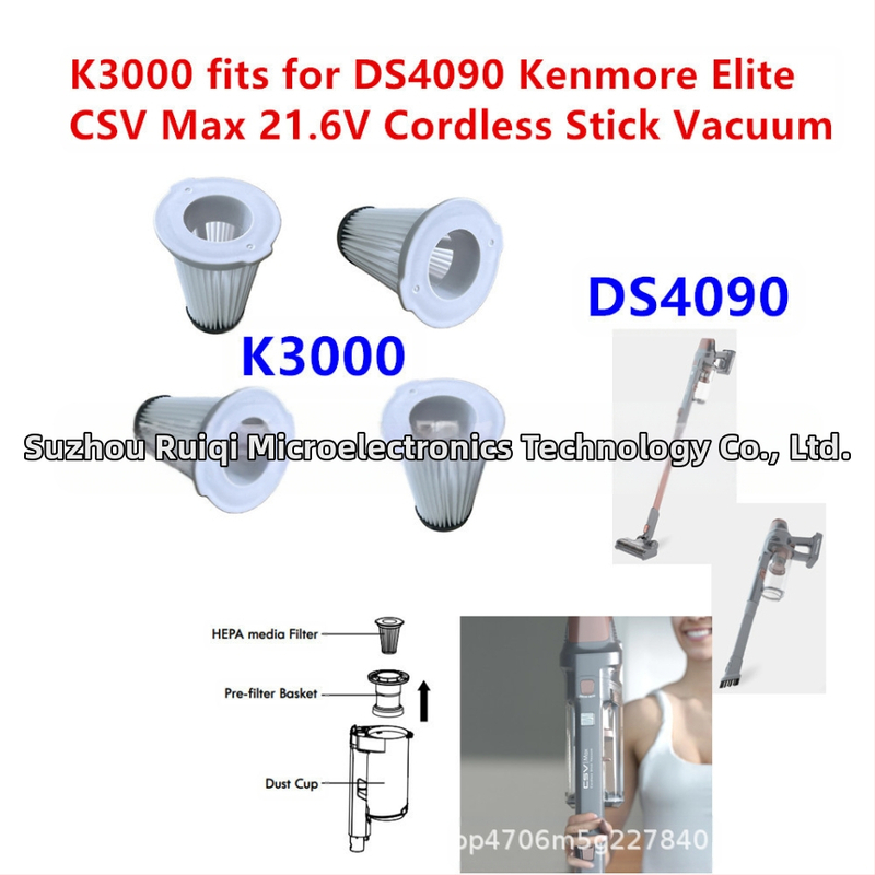 Kenmore DS4090 kézi porszívó tartozékaihoz igazítva Hapa szűrőbetét K3000 szűrő