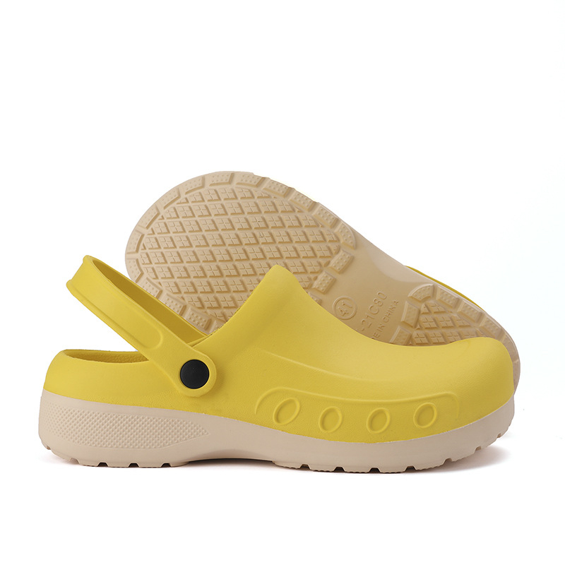 Pantofi de vară transfrontalieri pentru bărbați, pantofi de bucătar, comerț exterior, mărime mare, pantofi casual, pantofi de plajă, pantofi de lucru, sandale cu jumătate de alunecare, pantofi leneși pentru bărbați