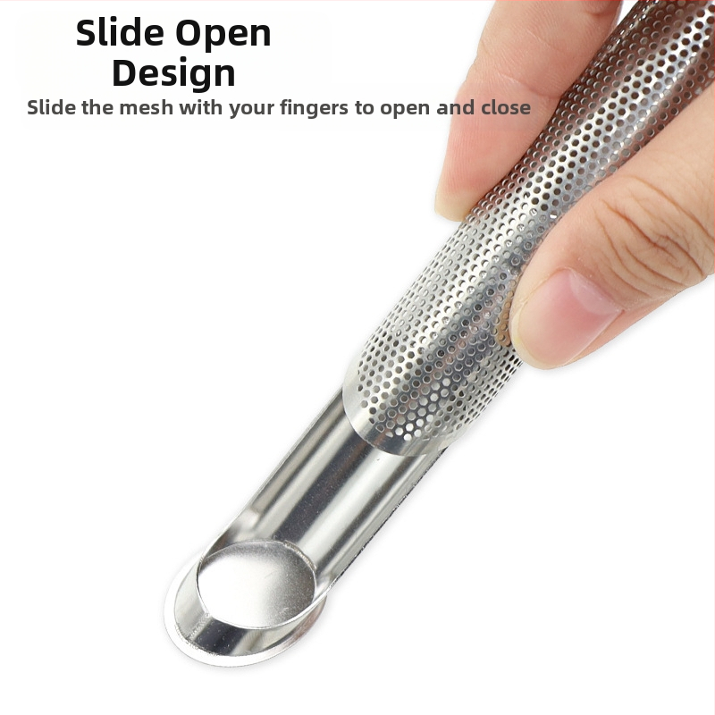 304 Неръждаема стомана, Висяща Чайна Инфузер, Дръжка за Чай, Филтър за Теч на Чай, Чаена Лъжица с Дръжка за Чай, Комплект за Чай