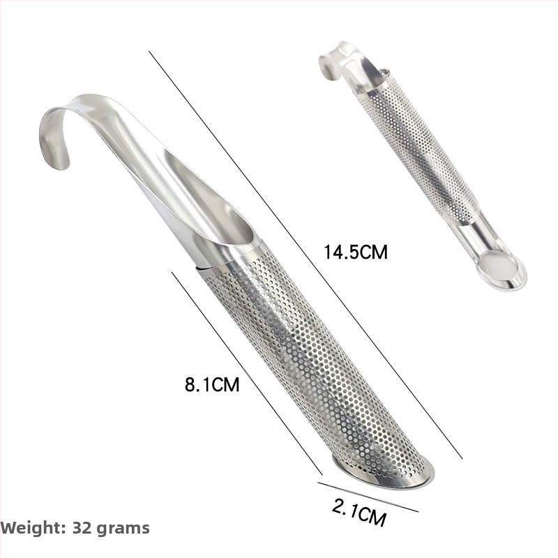 304 Неръждаема стомана, Висяща Чайна Инфузер, Дръжка за Чай, Филтър за Теч на Чай, Чаена Лъжица с Дръжка за Чай, Комплект за Чай