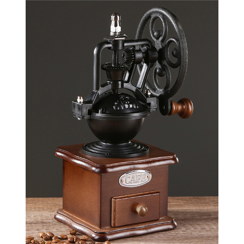Käsiveski kohviubade veski Käsiveski kohvimasin Kodune retro-oaveski Väike veskiseade