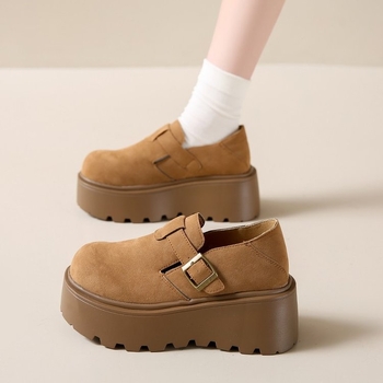 Platforminiai storapadiai „Birkenstock“ batai 2025 m. Nauji pavasariniai retro stiliaus „Birkenstock“ mokasinai mažo dydžio žmonėms
