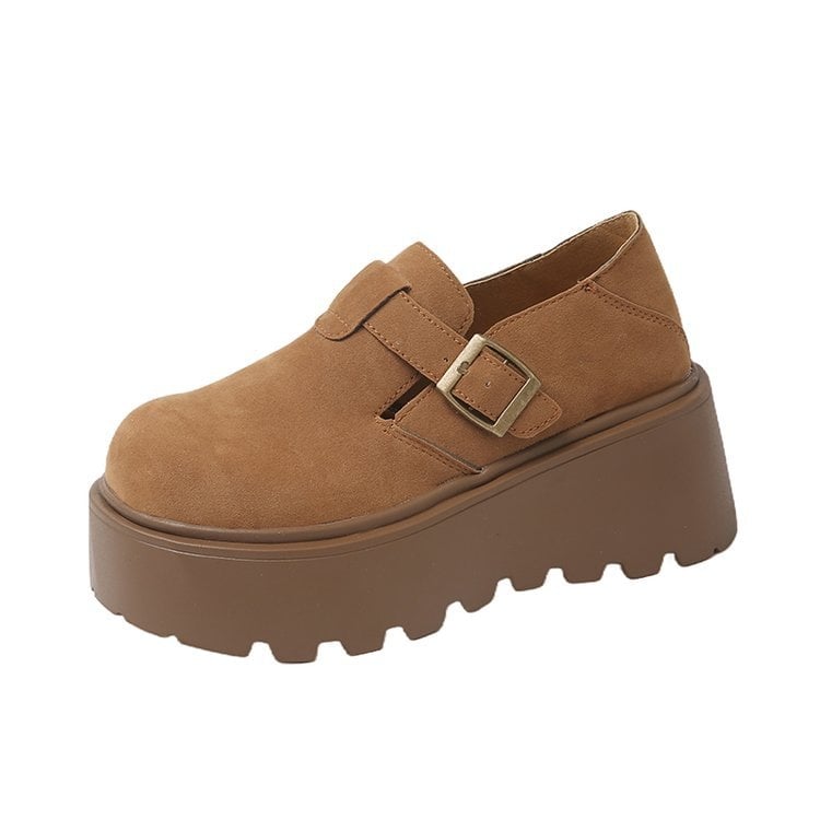 Platforminiai storapadiai „Birkenstock“ batai 2025 m. Nauji pavasariniai retro stiliaus „Birkenstock“ mokasinai mažo dydžio žmonėms