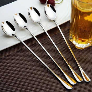 Nerūdijančio plieno ilgakotis mažas šaukštelis, prailgintas kavos šaukštelis, maišymo lazdelė, maišymo šaukštelis, desertinis ledo šaukštelis, ilgakotis šaukštelis, vaikiškas šaukštelis