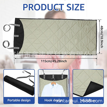 Buitinė lyginimo lenta Lyginimo kilimėlis Durų pakabinamas lyginimo izoliacinis audinys Lyginimo kilimėlis Nešiojamas sutankintas sulankstomas lyginimo kilimėlis Lyginimo lenta