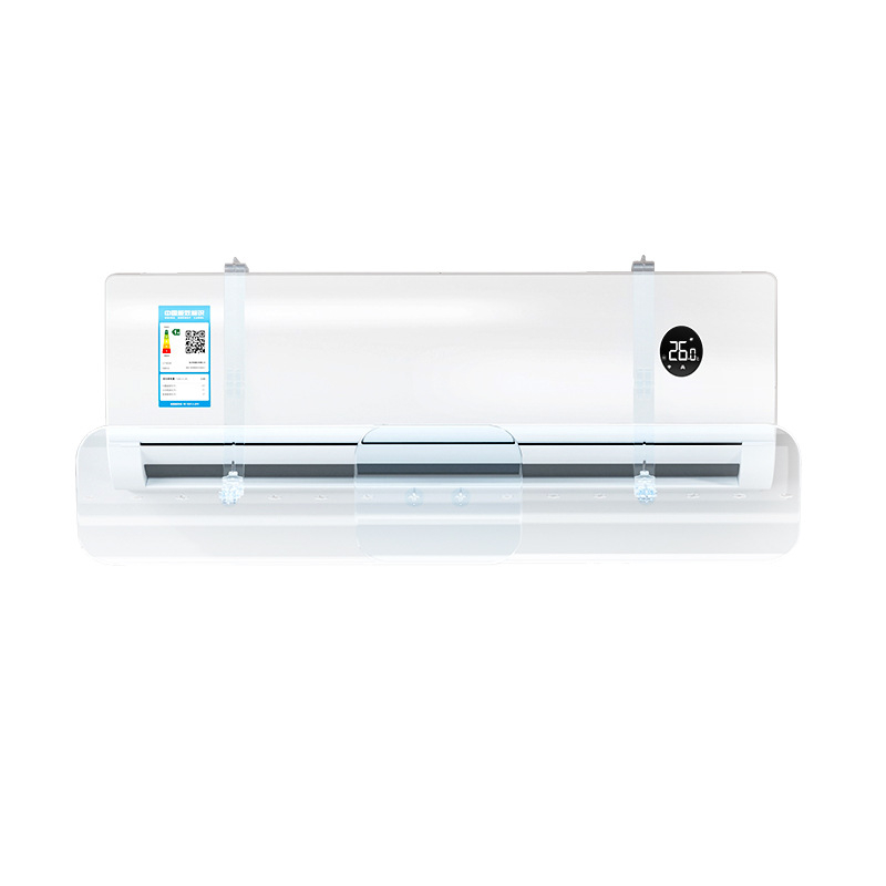 Skaidrus oro kondicionieriaus priekinis stiklas, be montavimo ištraukiamas, prie sienos tvirtinamas oro kondicionieriaus priekinis stiklas, apsaugantis nuo tiesioginio oro išleidimo angos