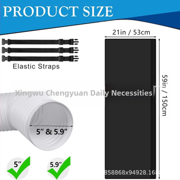 Προστατευτικό κάλυμμα σωλήνα κλιματισμού Κάλυμμα μόνωσης σωλήνα εξάτμισης κλιματιστικού Μόνωση μανίκι σωλήνα κλιματισμού Αδιάβροχη θερμοασπίδα σκόνης