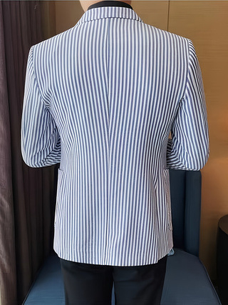 2024 Нов стил Корейска версия Красив модерен тънък костюм с яке