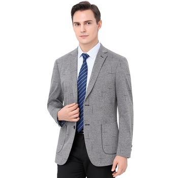 Meeste vabaaja ülikonnapintsak, Korea stiilis, kitsa lõikega, ühes tükis ülikond, kena ja trendikas, ühes tükis, meeste kevad- ja sügisriided