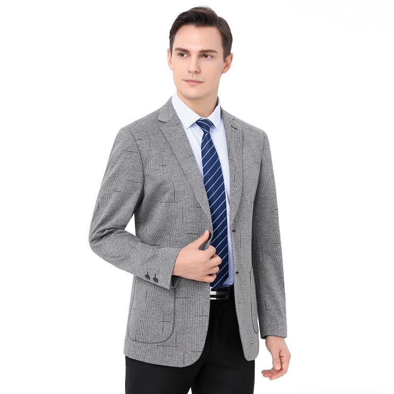 Meeste vabaaja ülikonnapintsak, Korea stiilis, kitsa lõikega, ühes tükis ülikond, kena ja trendikas, ühes tükis, meeste kevad- ja sügisriided