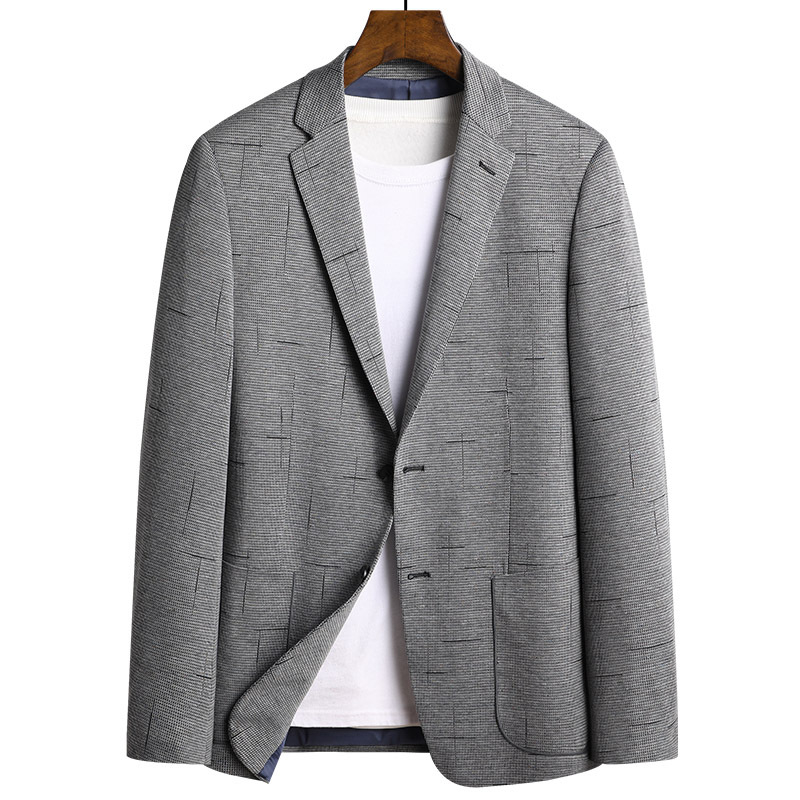 Meeste vabaaja ülikonnapintsak, Korea stiilis, kitsa lõikega, ühes tükis ülikond, kena ja trendikas, ühes tükis, meeste kevad- ja sügisriided