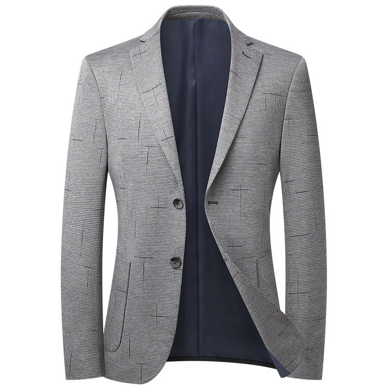 Meeste vabaaja ülikonnapintsak, Korea stiilis, kitsa lõikega, ühes tükis ülikond, kena ja trendikas, ühes tükis, meeste kevad- ja sügisriided