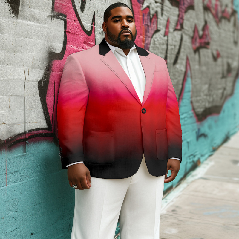 2024. aasta Euroopa ja Ameerika kevad- ja suveülikonna jakk pikkade varrukatega meeste 3D-digitaaltrükitud vaba aja pendeldaja piiriülene väliskaubandus kõigi mängude jaoks