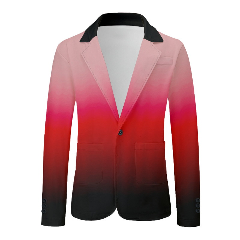 2024. aasta Euroopa ja Ameerika kevad- ja suveülikonna jakk pikkade varrukatega meeste 3D-digitaaltrükitud vaba aja pendeldaja piiriülene väliskaubandus kõigi mängude jaoks