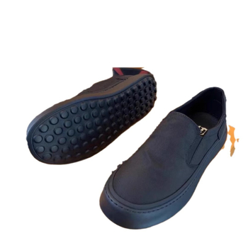 2025-ös új, mutatós, fekete szövetből készült, trendi, sokoldalú, alkalmi férfi cipő, népszerű nyári divat, vékony stílus